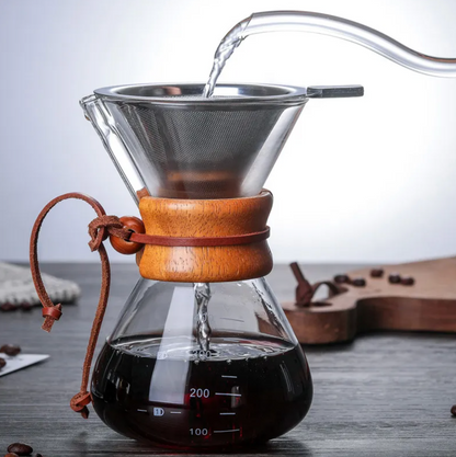 Glass Pour-over Coffee Pot